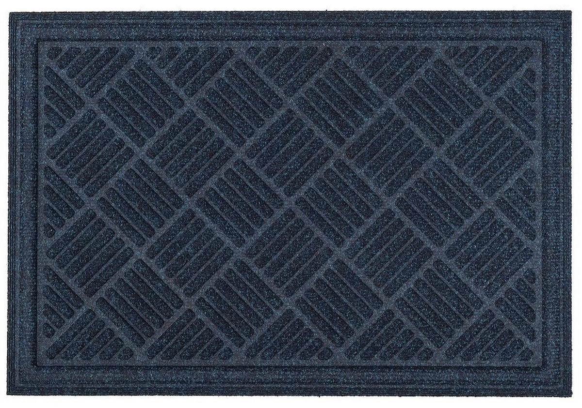 OTIRAČ ZA OBUĆU 43/63 cm   - plava, Osnovno, plastika (43/63cm)