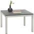 LOUNGETISCH - Anthrazit, Design, Stein/Metall (90/90/44cm)