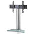 TV-RACK Glas, Metall Klar, Silberfarben - Klar/Silberfarben, KONVENTIONELL, Glas/Metall (80/111/40cm) TV-RACK Glas, Metall Klar, Silberfarben - Klar/Silberfarben, KONVENTIONELL, Glas/Metall (80/111/40cm)