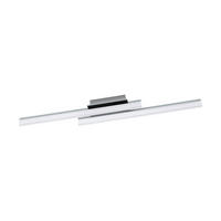 PLAFONIERĂ CU LED - culoare crom, Basics, plastic/metal (85,8/9/8cm)