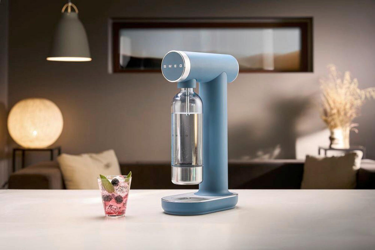 WASSERSPRUDLER Collezione  - Blau, Basics, Kunststoff (13.5/42/24.5cm) - SMEG