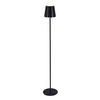 AKKU-STEHLEUCHTE 22/130 cm    - Schwarz, KONVENTIONELL, Kunststoff/Metall (22/130cm) - Novel