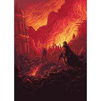 FOTOTAPETE - Rot/Schwarz, Trend, Textil (200/280cm)