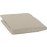 SPANNBETTTUCH Zwirn-Jersey Hellbraun bügelfrei, für Wasserbetten geeignet - Hellbraun, Basics, Textil (150/200cm) - ESTELLA