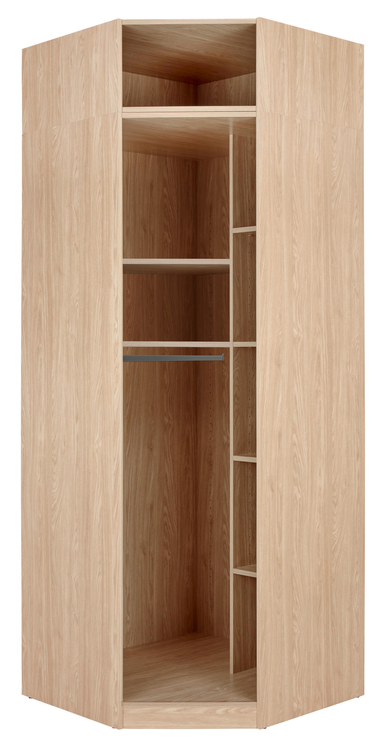 E-shop Hom`in KORPUS ROHOVEJ SKRINE, farba duba, 91,1/242,2/91,1 cm