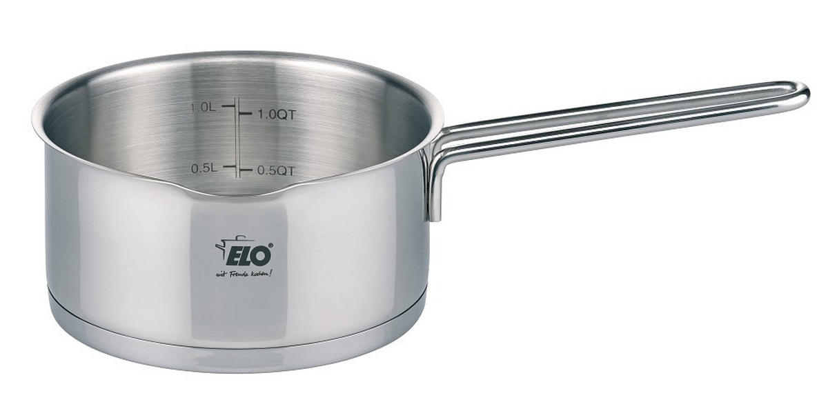 KOCHTOPFSET Smart Steam 4-teilig  - Edelstahlfarben, Basics, Metall - ELO