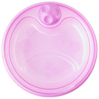 WARMHALTETELLER  - Rosa/Weiß, Basics, Kunststoff (17.5/8cm) - My Baby Lou