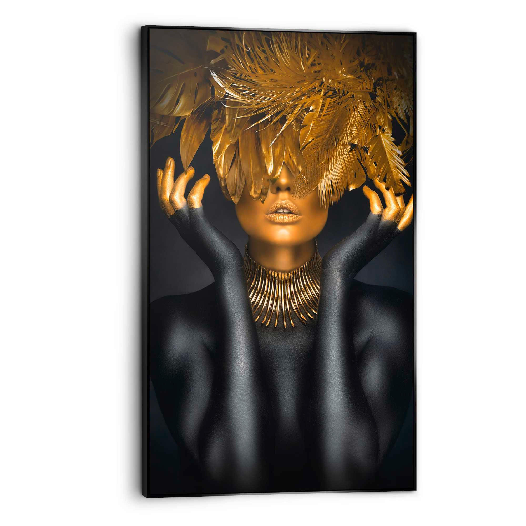 BILD Frauen  - Goldfarben, Basics, Holz (70/118/3,7cm) - Reinders!