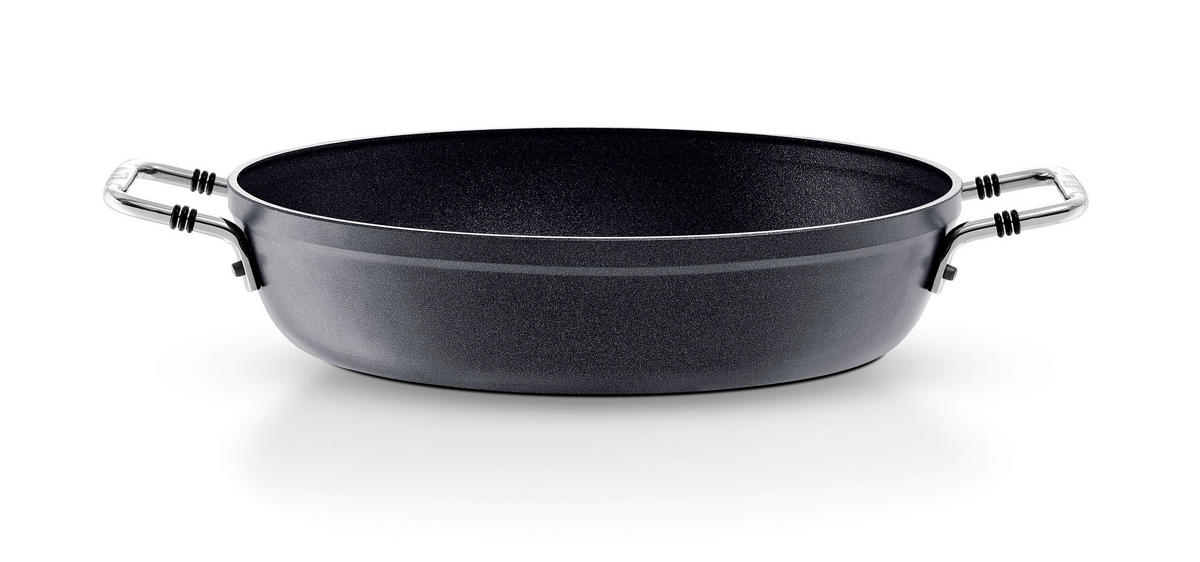 SERVÍROVACIA PANVICA  28 cm  - antracitová, Basics, kov (28cm) - Fissler