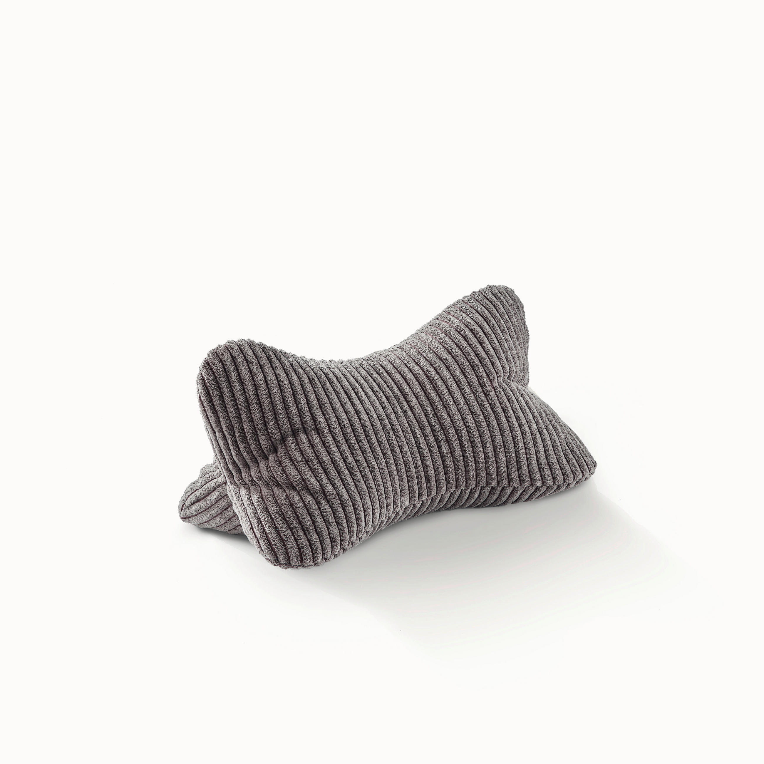 Fynch-Hatton Zierkissen Dunkelgrau 35x16 cm