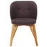 STUHL in Holz, Textil Braun, Eichefarben - Eichefarben/Braun, Design, Holz/Textil (55/84/57cm) - Venda STUHL in Holz, Textil Braun, Eichefarben - Eichefarben/Braun, Design, Holz/Textil (55/84/57cm) - Venda