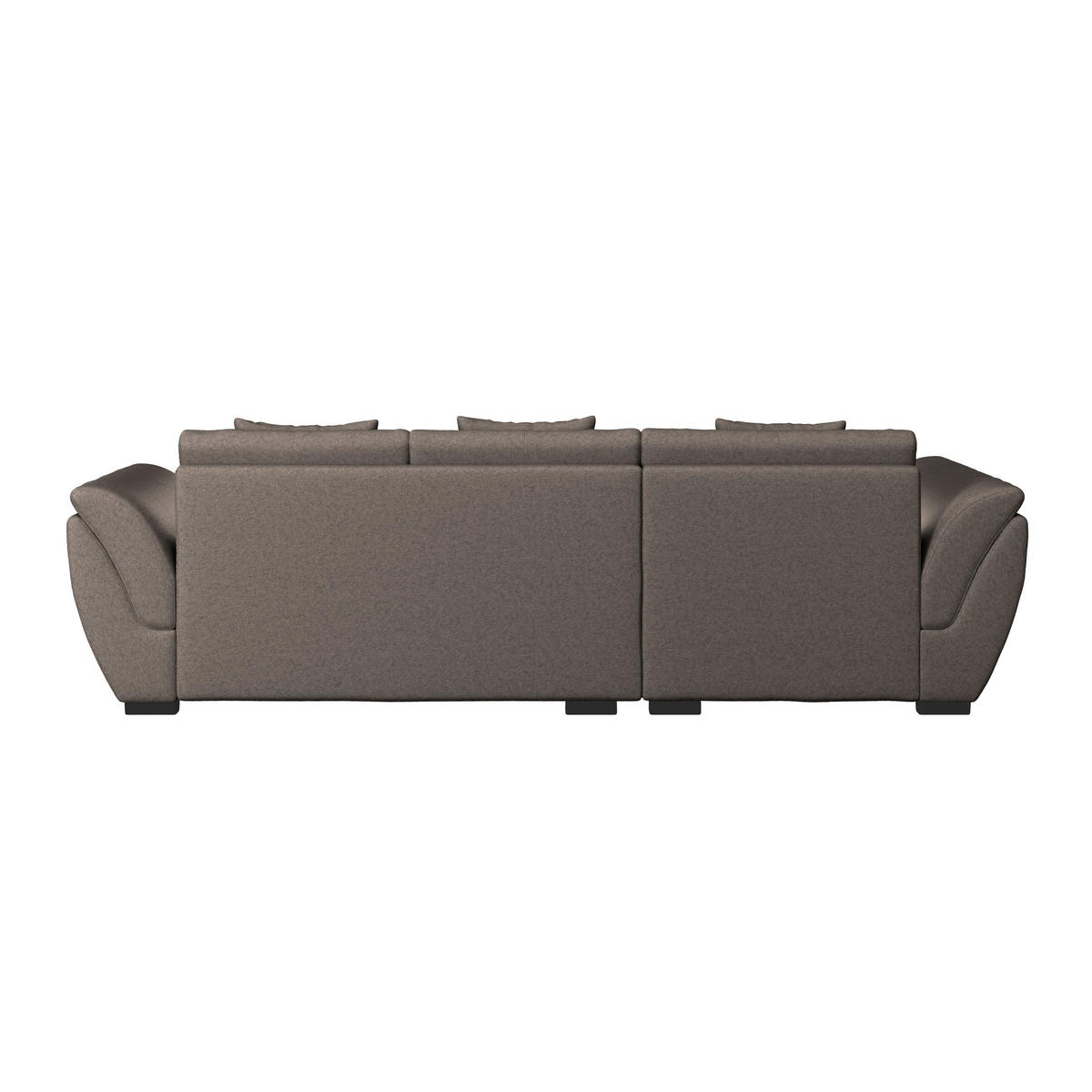 HÖRNSOFFA i vävt tyg brun  - brun, Design (187/278cm) - Livetastic