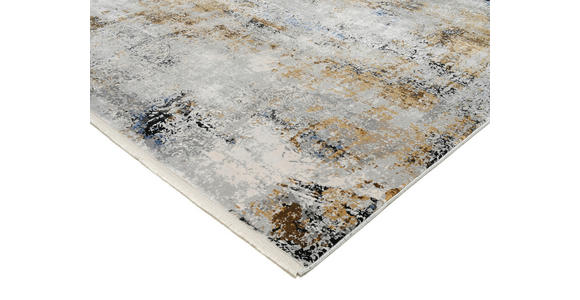 VINTAGE-TEPPICH 160/230 cm Le Mans Grau, Schwarz - Schwarz/Grau, Design, Textil (160/230cm) - Dieter Knoll