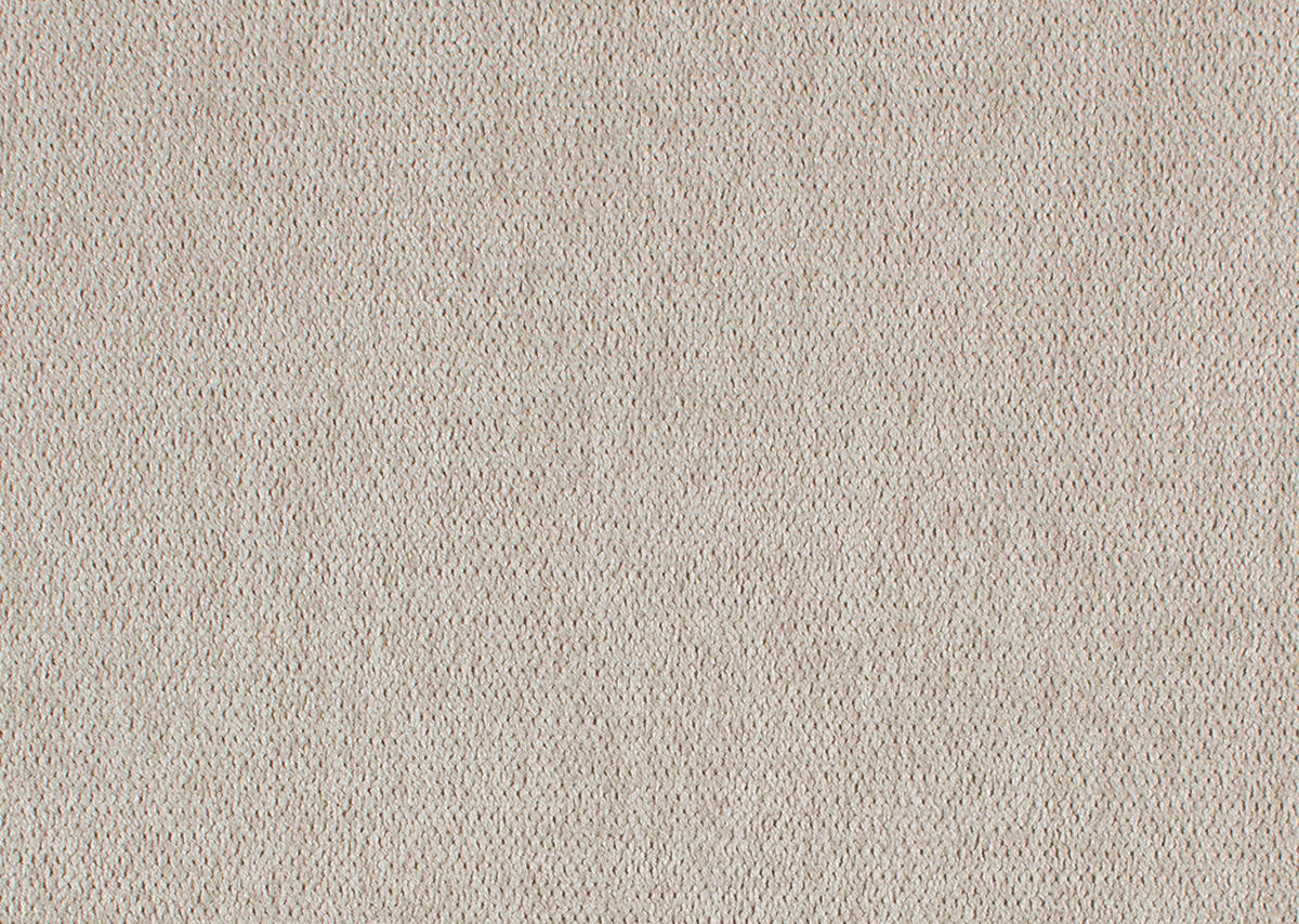 ECKSOFA in Velours Creme, Beige  254/224 cm  - Beige/Creme, Design, Kunststoff/Textil (254/224cm) - Stylife