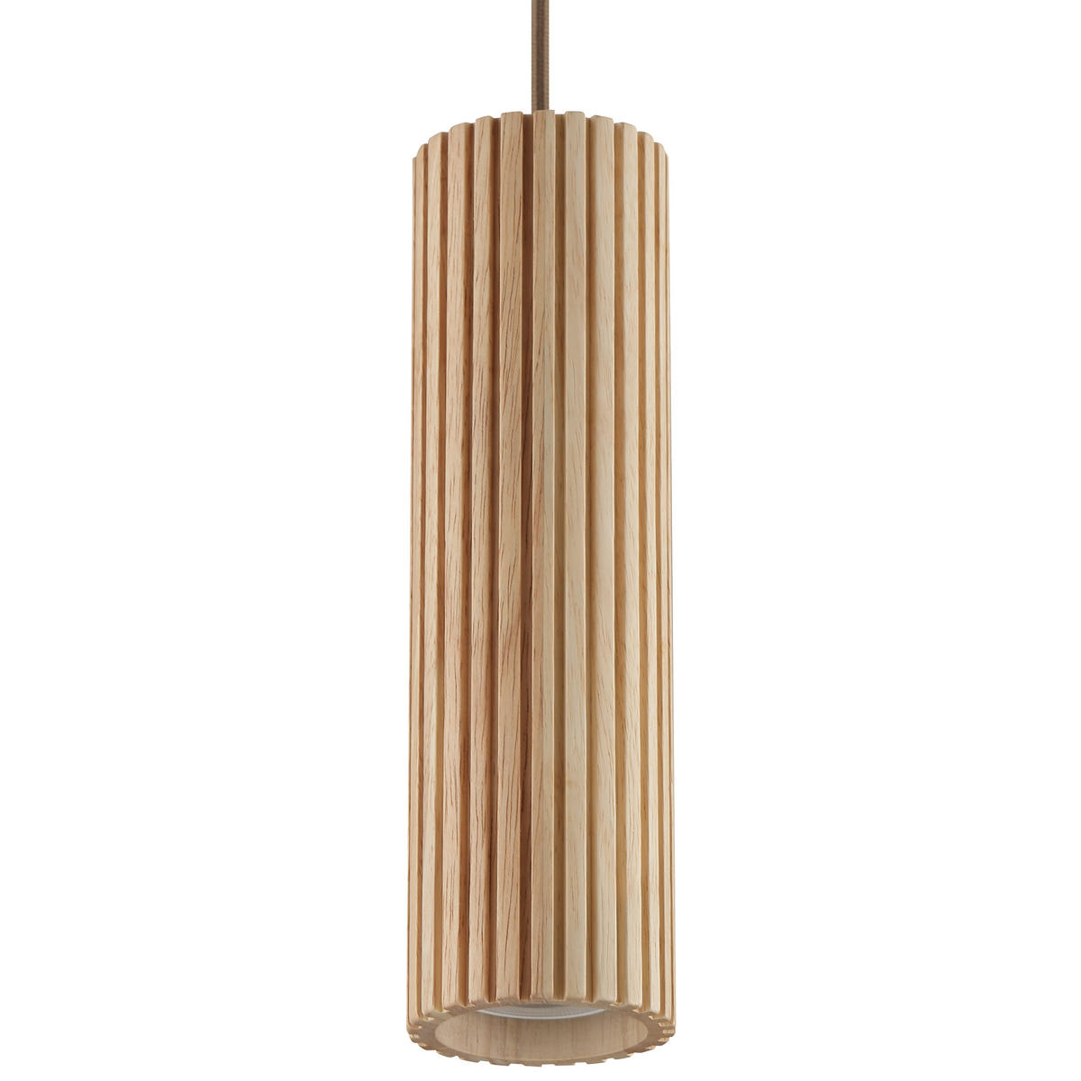 HÄNGELEUCHTE LAKEWOOD 10/150 cm  - Braun, Design, Holz (10/150cm)