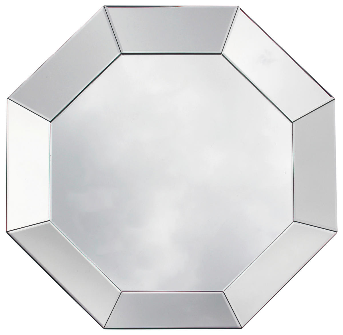 WANDSPIEGEL 80/80/4,7 cm  - Klar, Design, Glas/Holzwerkstoff (80/80/4,7cm) - MID.YOU