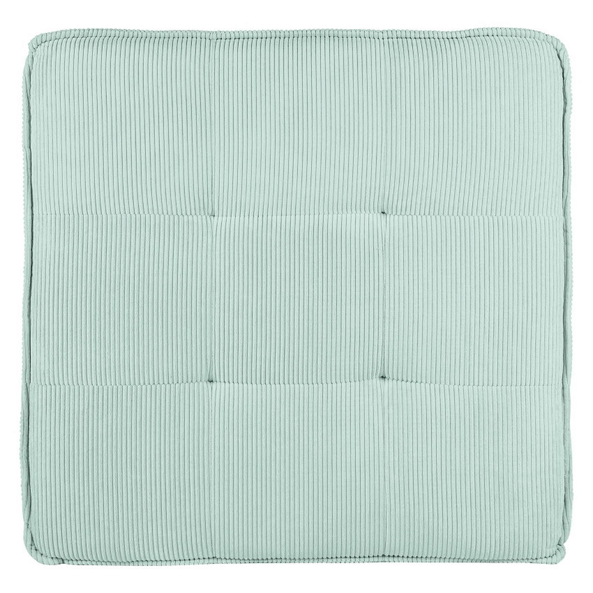 SITZKISSEN    - Weiss, Modern, Textil (128/40/128cm) - Trendmanufaktur