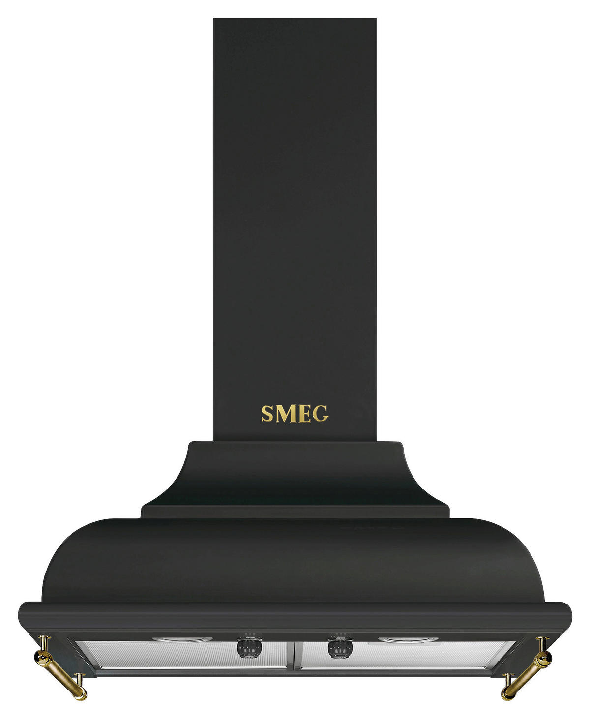 DUNSTABZUGSHAUBE KC16AOE  - Anthrazit, Basics, Metall (59,5/87,2/47cm) - SMEG