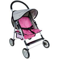 GOLFOVÝ KOČÍK PRE BÁBIKY - viacfarebná, Basics, kov/textil (47,5/33,5/60,5cm) - My Baby Lou