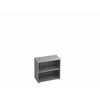 REGAL  80/74,8/40 cm Grau  - Schwarz/Grau, KONVENTIONELL, Holzwerkstoff/Kunststoff (80/74,8/40cm) - Venda
