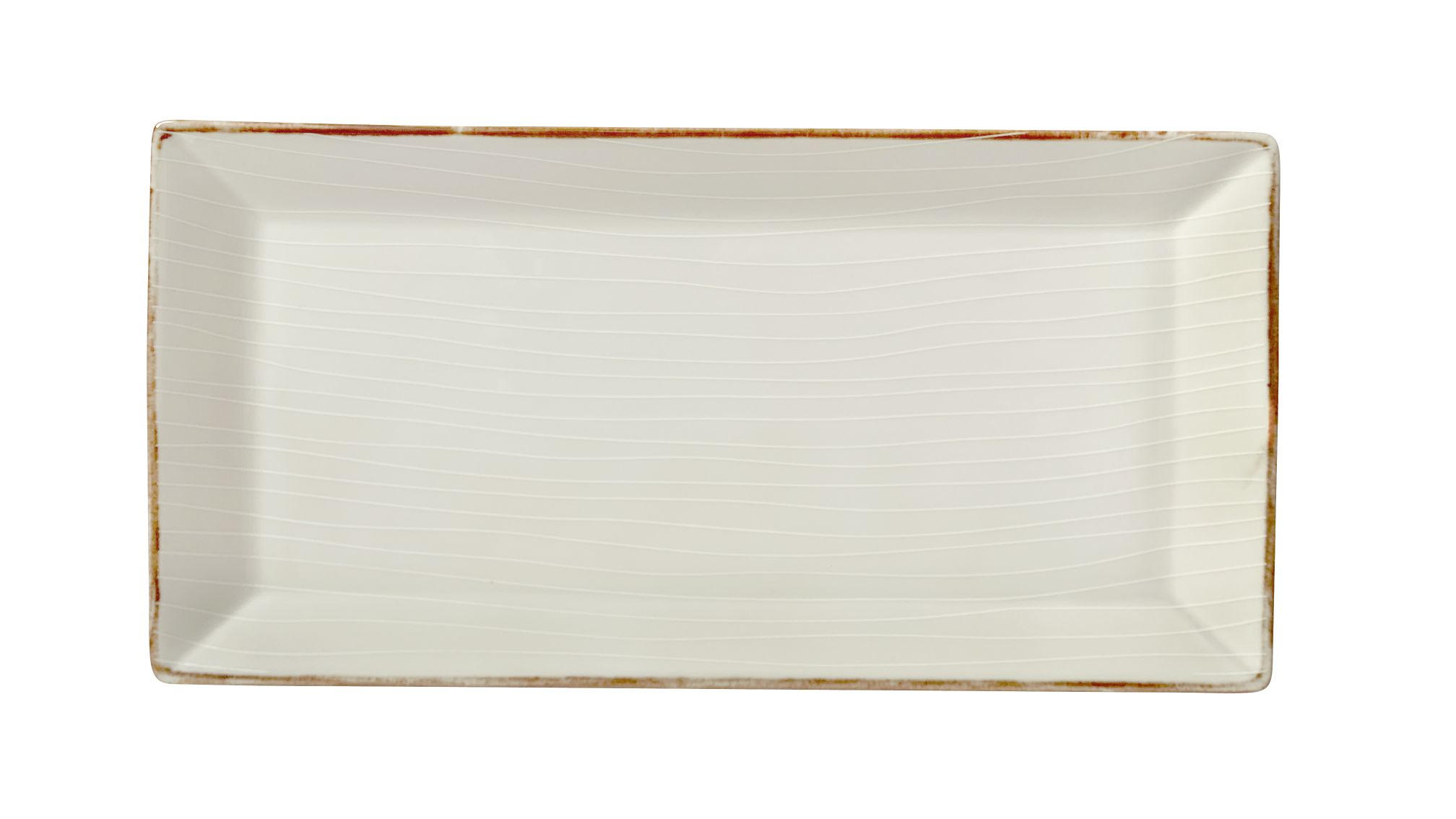 SERVIERPLATTE   20/41 cm   - Beige, Design, Keramik (20/41cm) - Landscape
