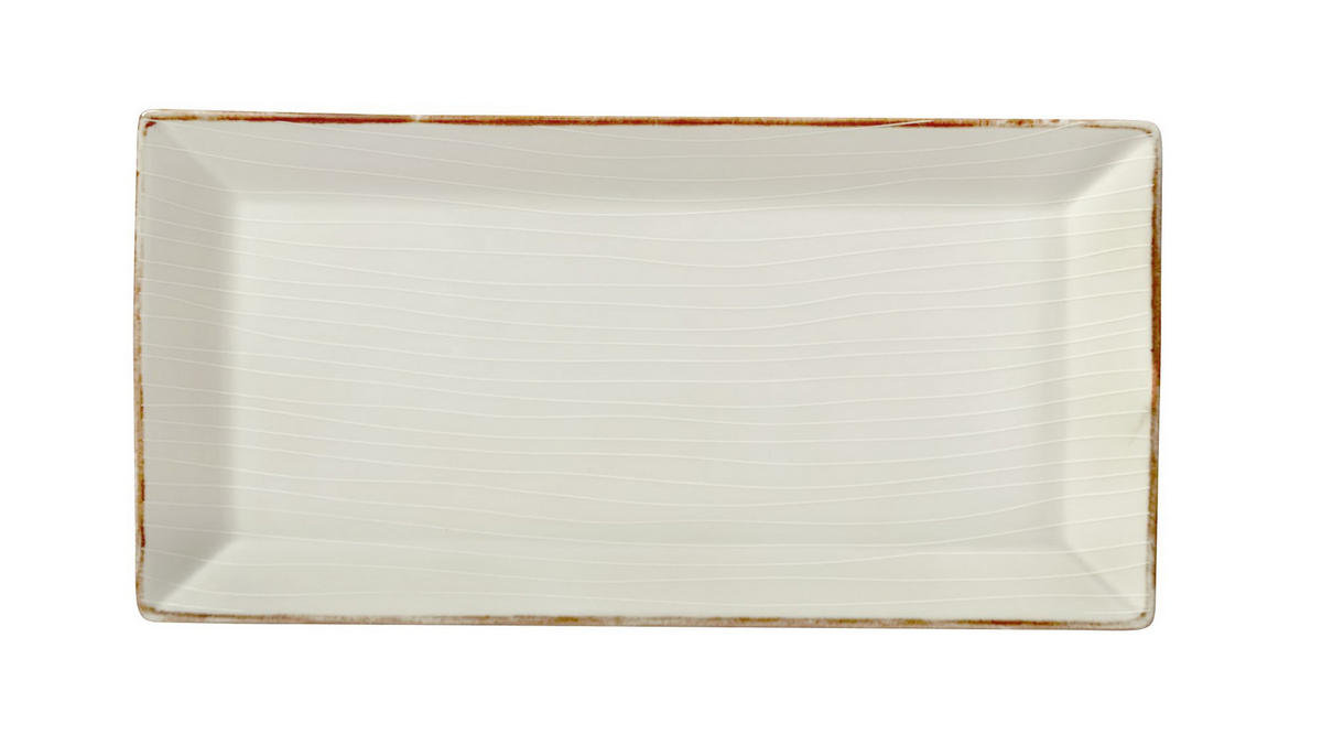 SERVIERPLATTE 20/41 cm  - Beige, Design, Keramik (20/41cm) - Landscape