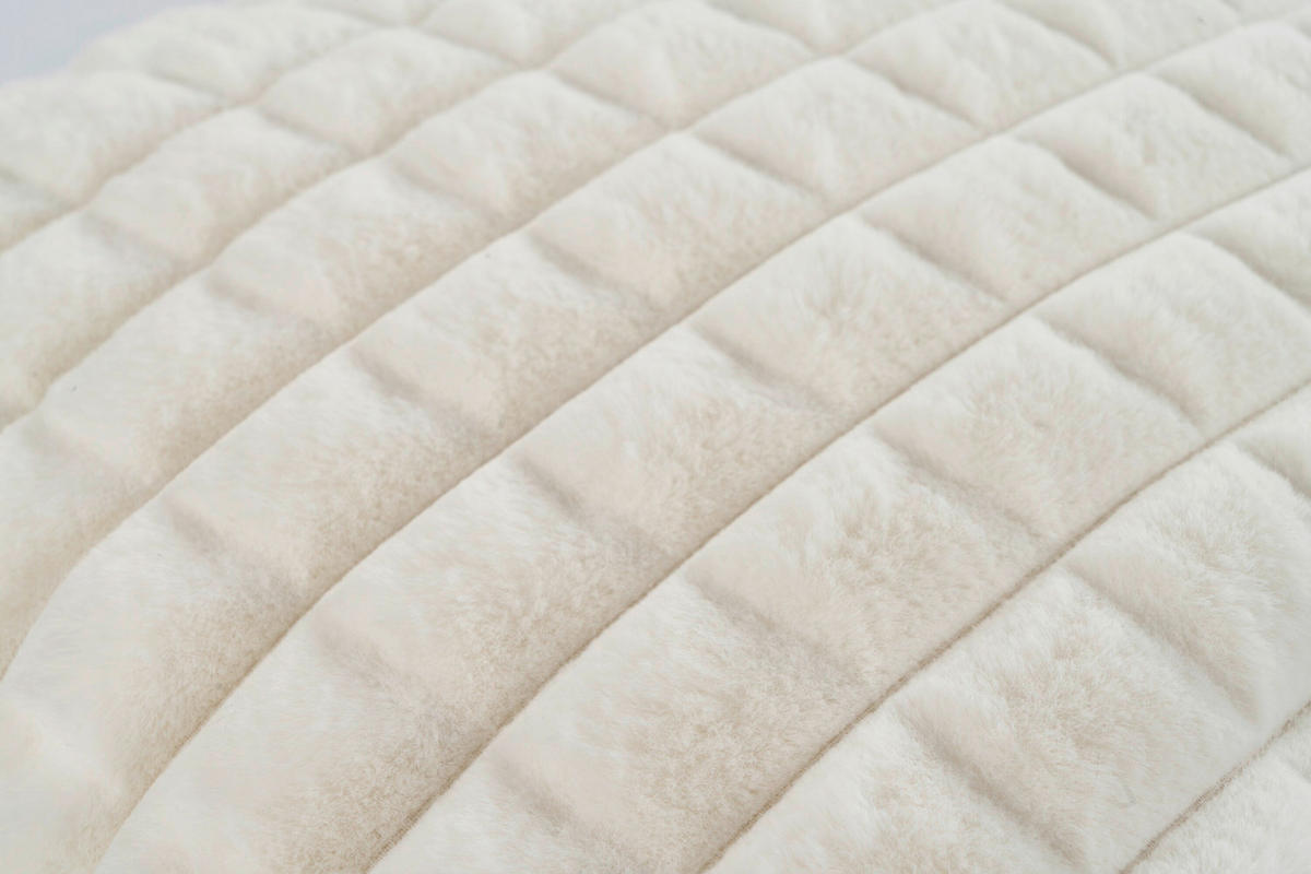 ZIERKISSEN 45/45 cm  - Elfenbein, Basics, Textil (45/45cm) - Kayoom