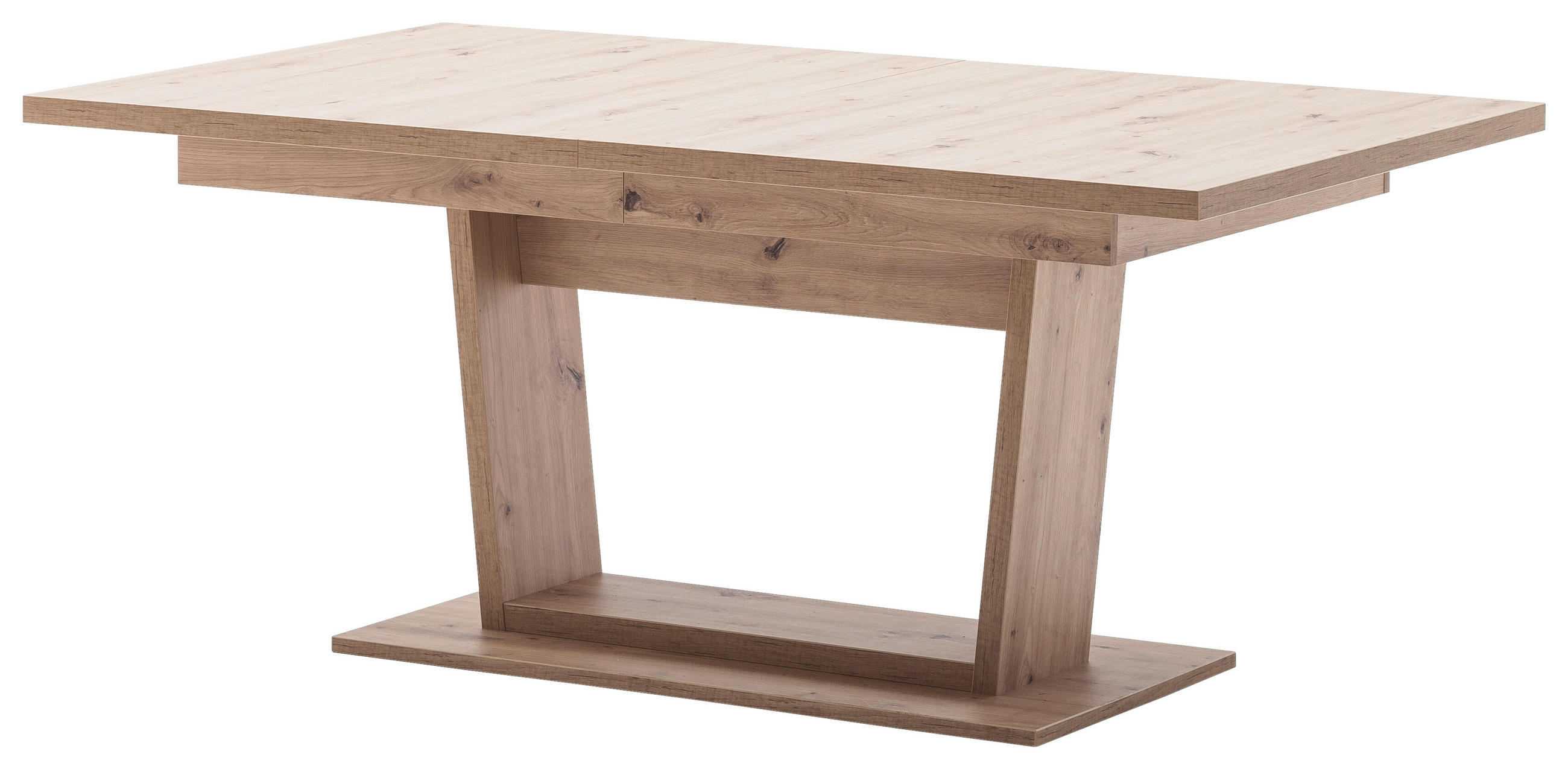 ESSTISCH in Holzwerkstoff 180/100/77 cm - Eichefarben, Design, Holzwerkstoff (180/100/77cm) - Livetastic