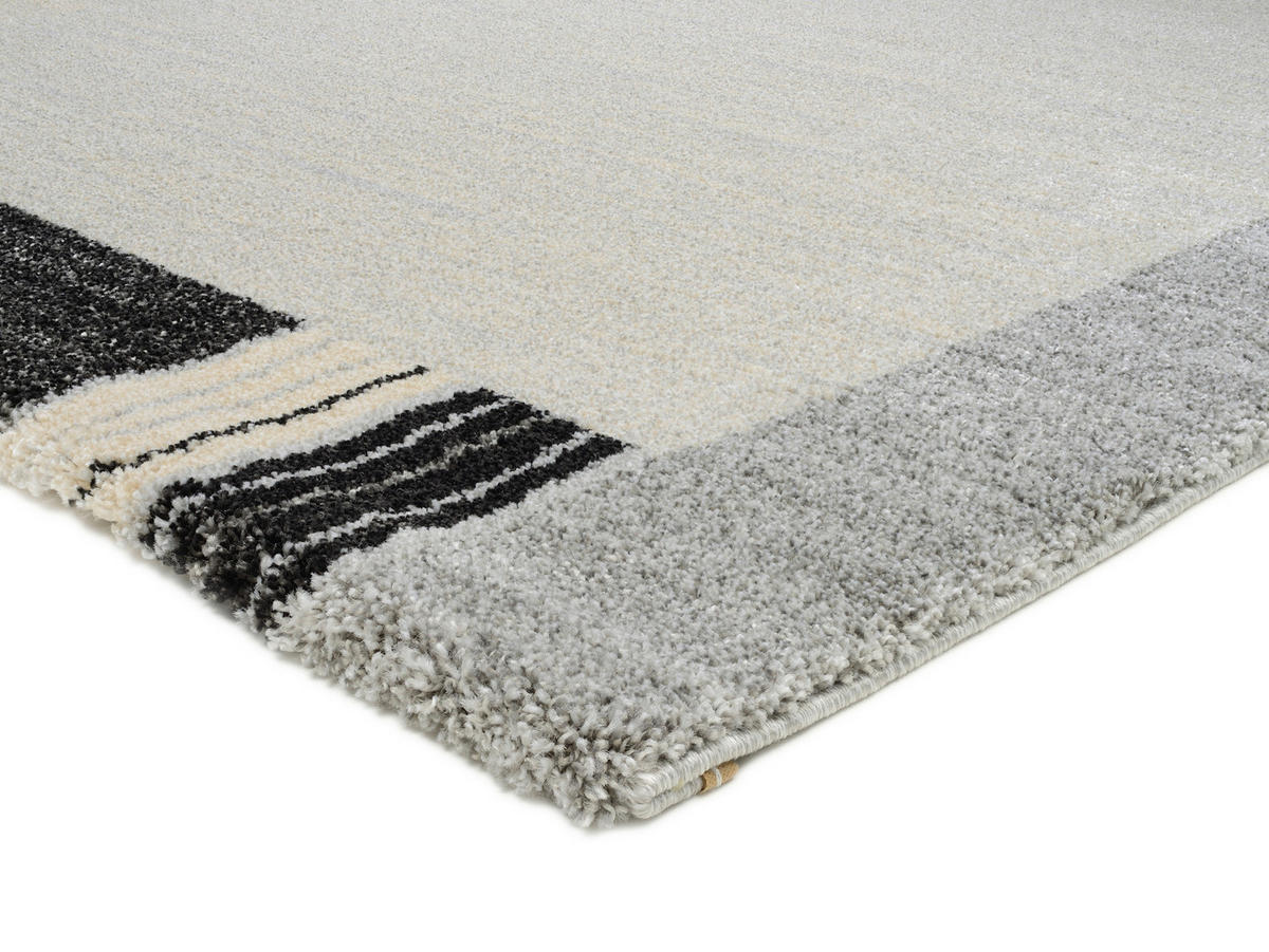 WEBTEPPICH 240/290 cm Palazzo Lobo Grau  - Grau, KONVENTIONELL, Textil (240/290cm) - Novel