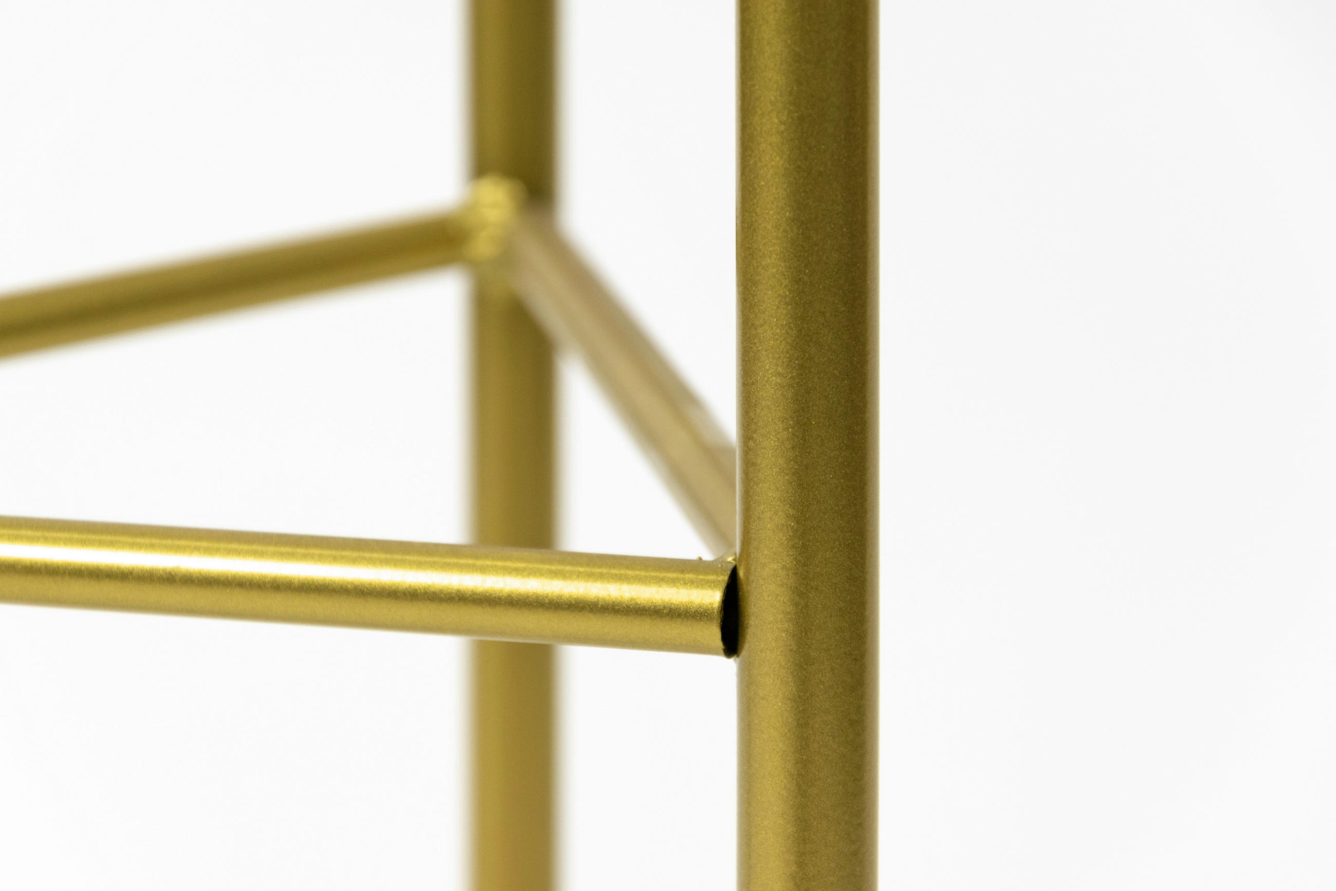 BLUMENSTÄNDER Metall  - Goldfarben, Basics, Metall (23/75/23cm)