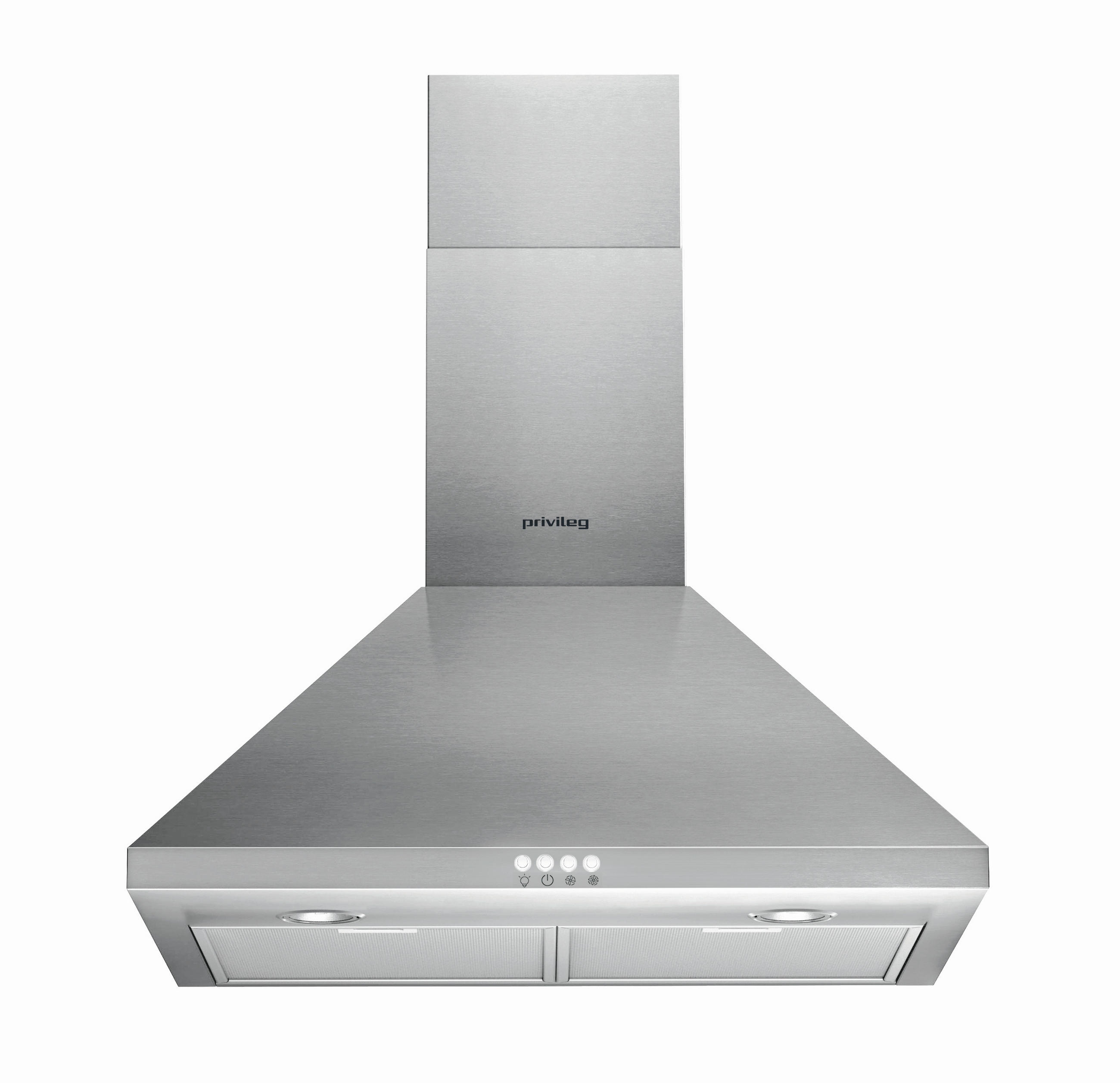 DUNSTABZUGSHAUBE DGHPC 64 LM X  - Silberfarben, Basics, Metall (60/87,00/40,0cm) - Privileg