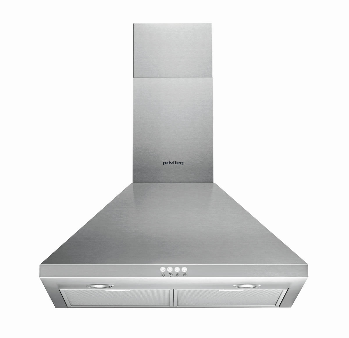 DUNSTABZUGSHAUBE DGHPC 64 LM X  - Silberfarben, Basics, Metall (60/87,00/40,0cm) - Privileg