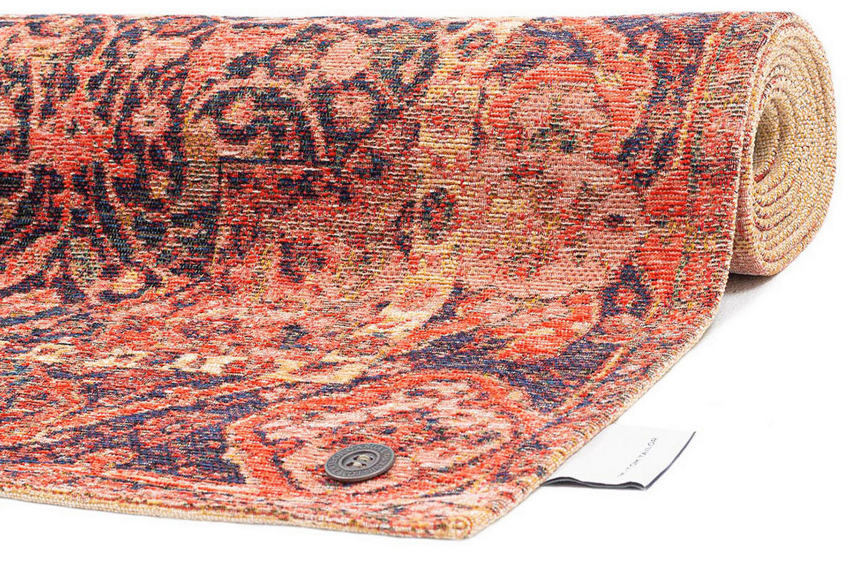 FLACHWEBETEPPICH 60/230 cm Rot  - Rot, Design, Textil (60/230cm) - Tom Tailor