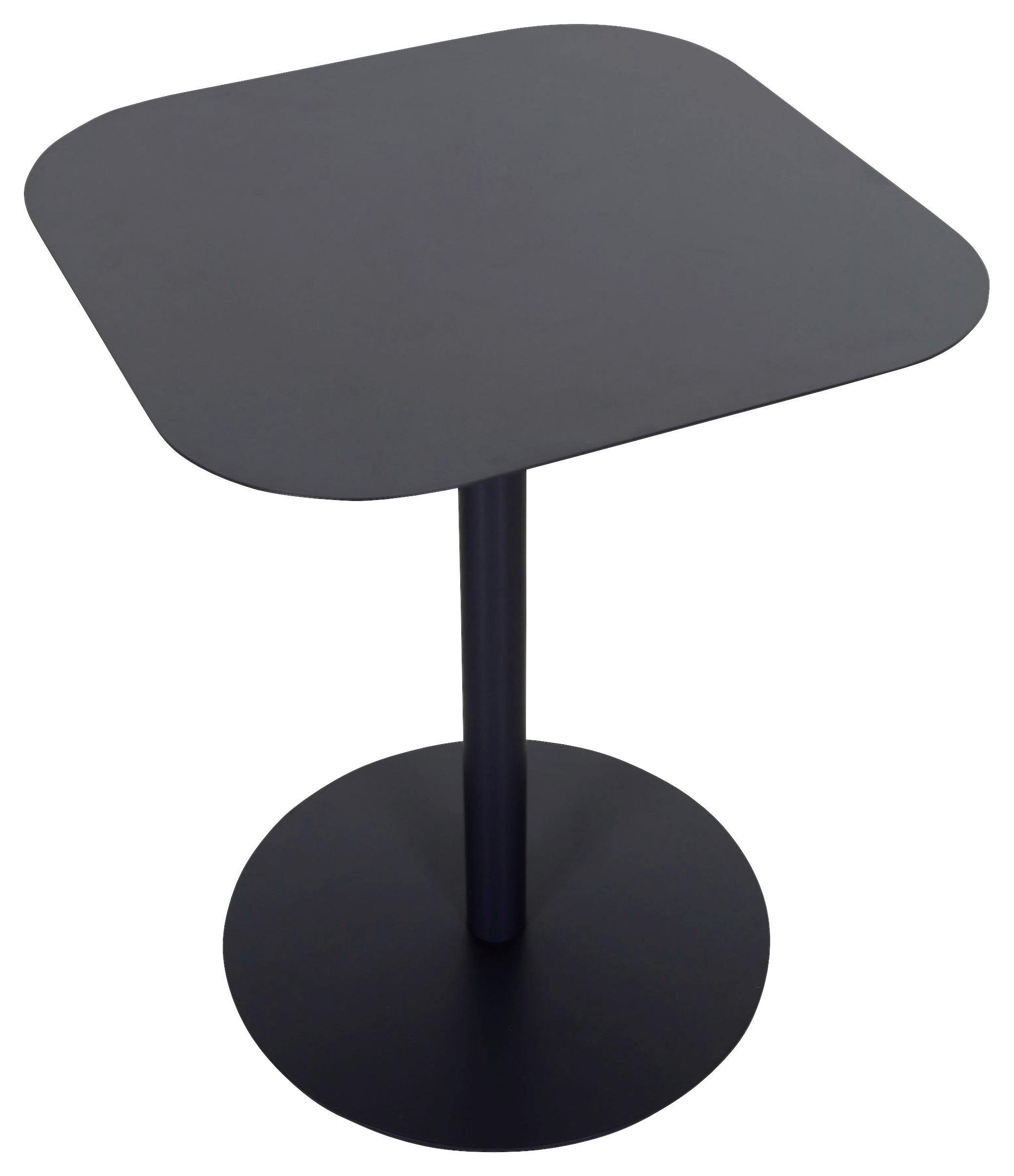 BEISTELLTISCH 40/40/50 cm Grau organisch  - Grau, Design, Metall (40/40/50cm) - Landscape