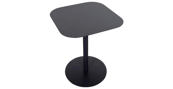 BEISTELLTISCH 40/40/50 cm Grau organisch  - Grau, Design, Metall (40/40/50cm) - Landscape