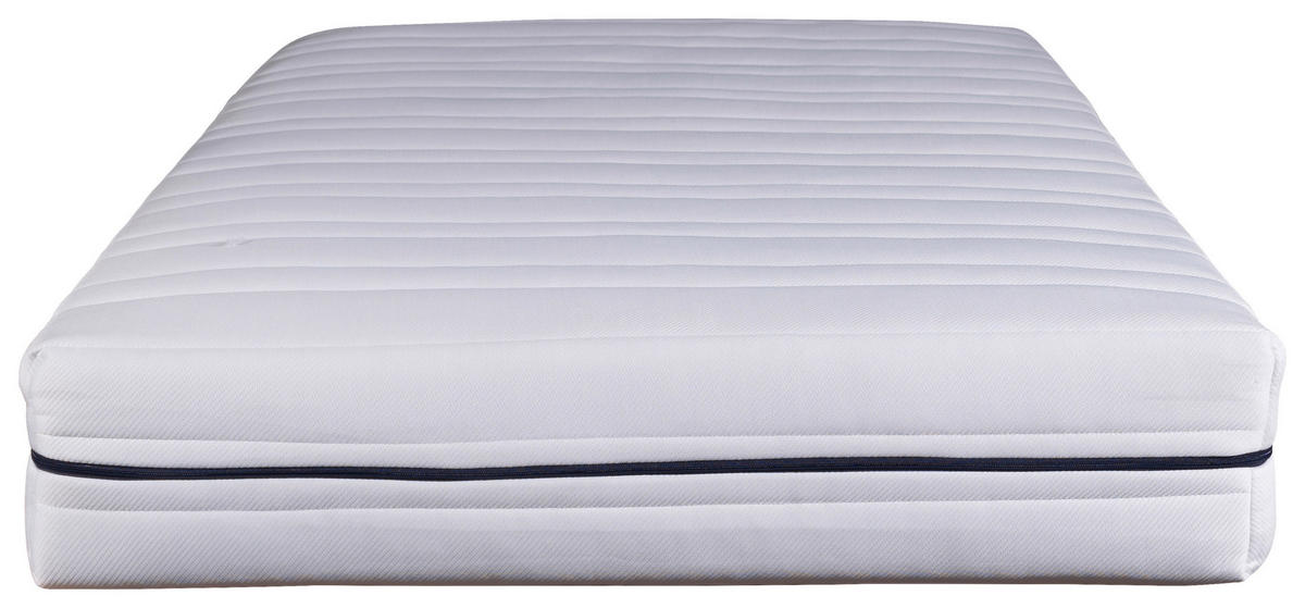 TAŠTIČKOVÁ MATRACE, 80/200 cm - bílá, Basics, textil (80/200cm) - MID.YOU