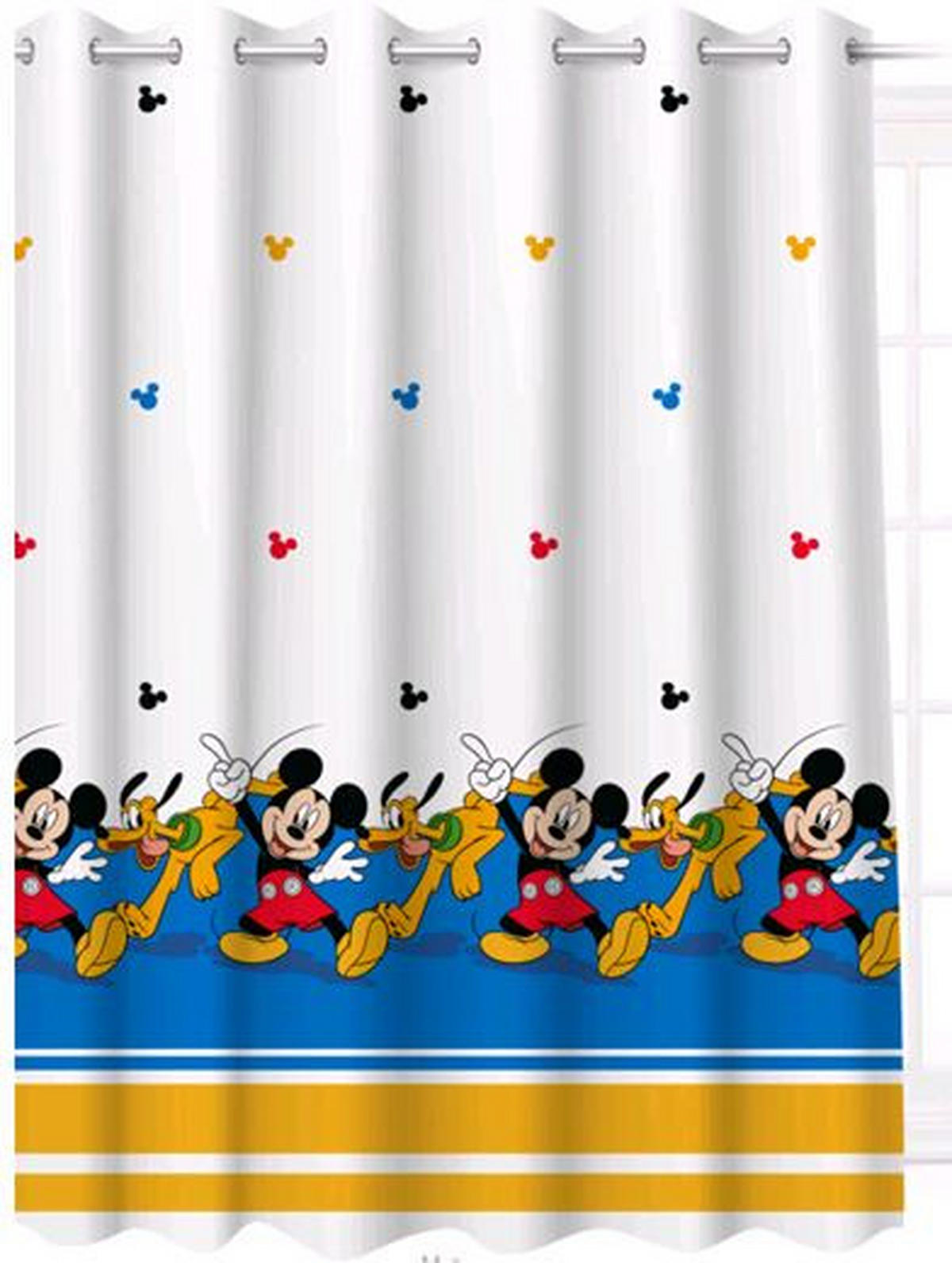 OTROŠKA ZAVESA   135/245 cm   - rumena/rdeča, Design, tekstil (135/245cm) - Disney