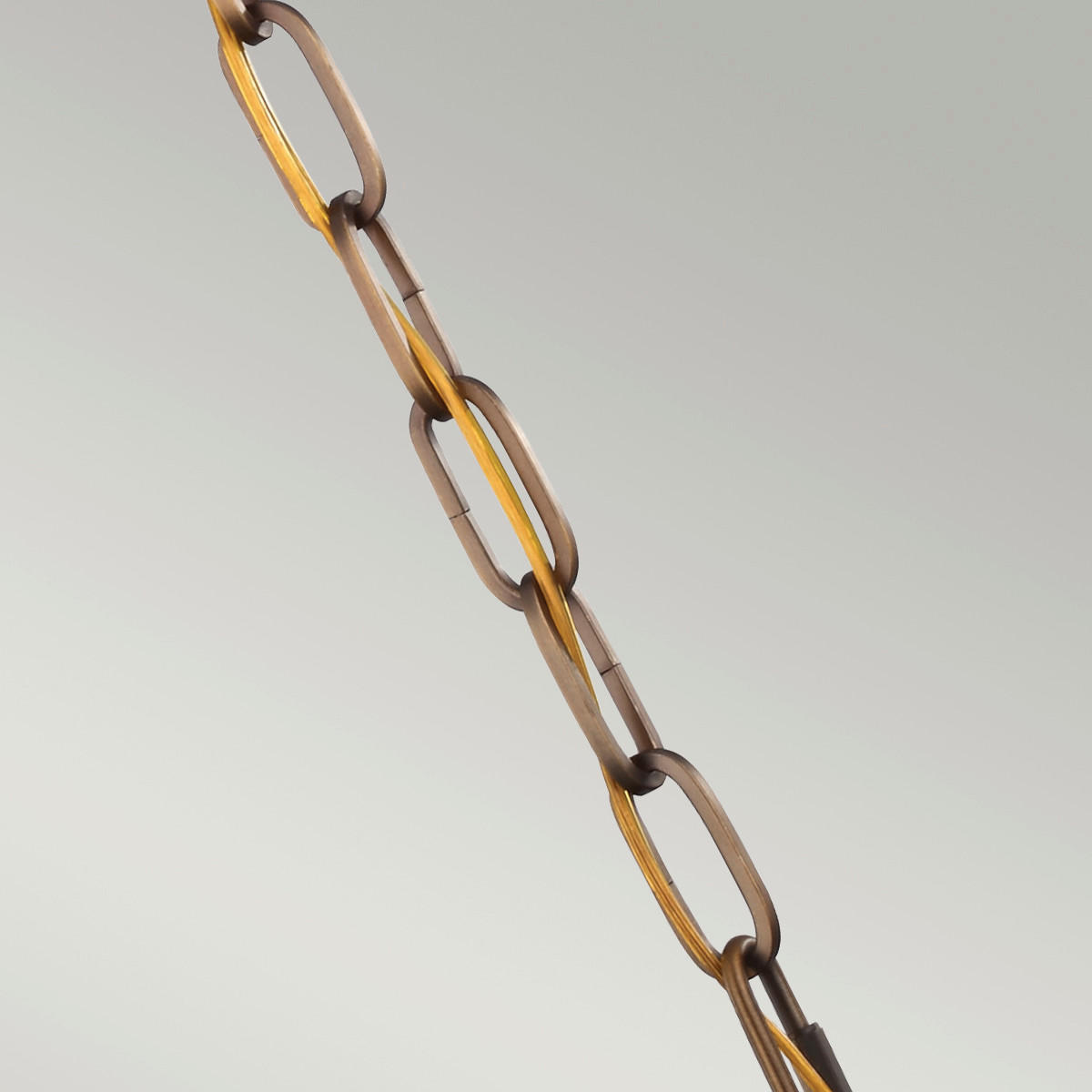 HÄNGELEUCHTE 20.3/43.2 cm    - Messingfarben/Schwarz, Konventionell, Glas/Metall (20.3/43.2cm) - Elstead Lighting