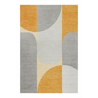 WEBTEPPICH 110/170 cm Backup Grau, Hellgrau, Currygelb  - Currygelb/Hellgrau, KONVENTIONELL, Textil (110/170cm) - Esprit