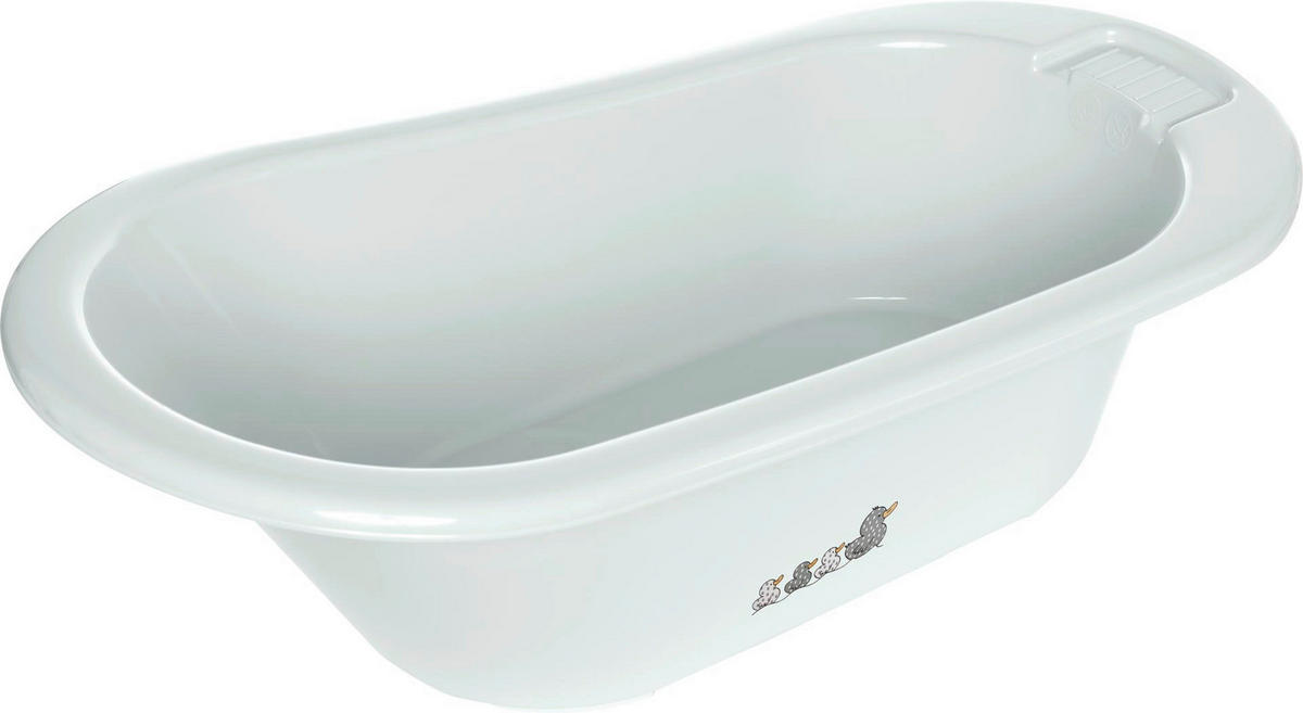 BABYBADEWANNE SEPP  - Pastellgrün, Basics, Kunststoff (86/44/32cm) - Bebe Jou