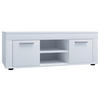 LOWBOARD Usilo  in 102/37/45 cm  - Silberfarben/Schwarz, Design, Holzwerkstoff/Kunststoff (102/37/45cm) - MID.YOU