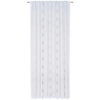 HOTOVÝ ZÁVĚS, poloprůhledné, 140/245 cm - modrá, Konvenční, textil (140/245cm) - Esposa