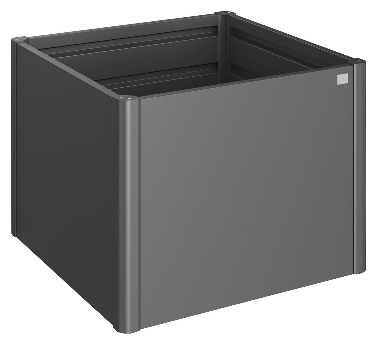 HOCHBEET  - Dunkelgrau, Design, Metall (102/77/102cm) - Biohort