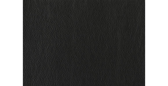 SESSEL in Echtleder Schwarz - Schwarz, MODERN, Leder/Metall (74/105/92cm) - Johann Jakob