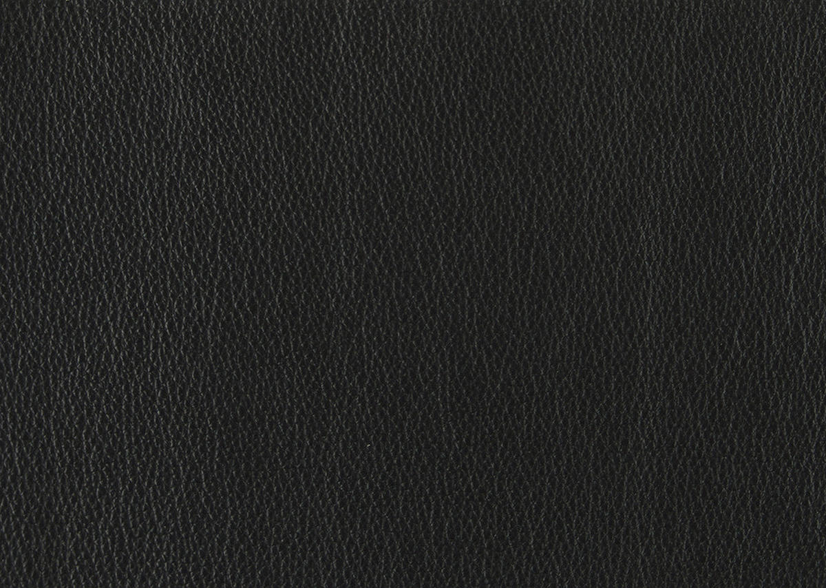SESSEL in Echtleder Schwarz  - Schwarz, Modern, Leder/Metall (74/105/92cm) - Johann Jakob