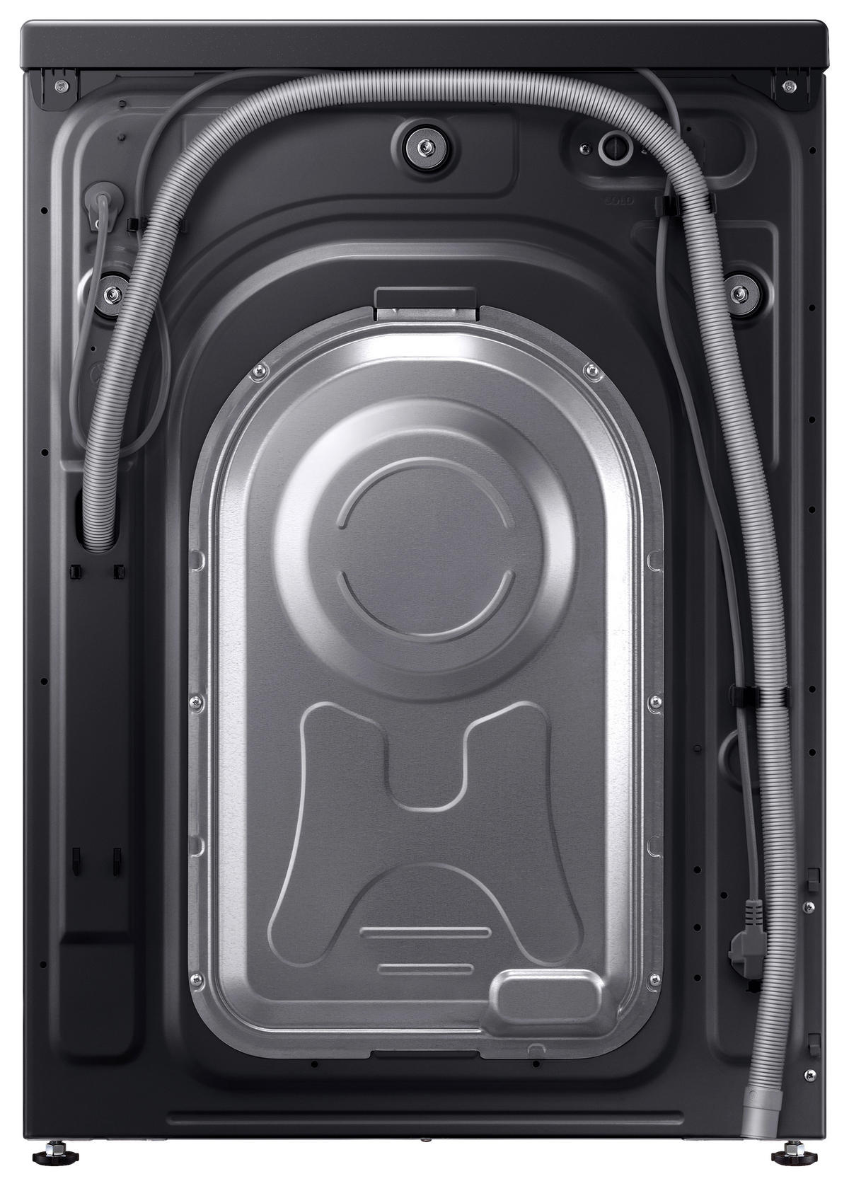 WASCHMASCHINE WW90DG6U25LBU2  - Schwarz, Basics, Glas/Kunststoff (60/85/60cm) - Samsung