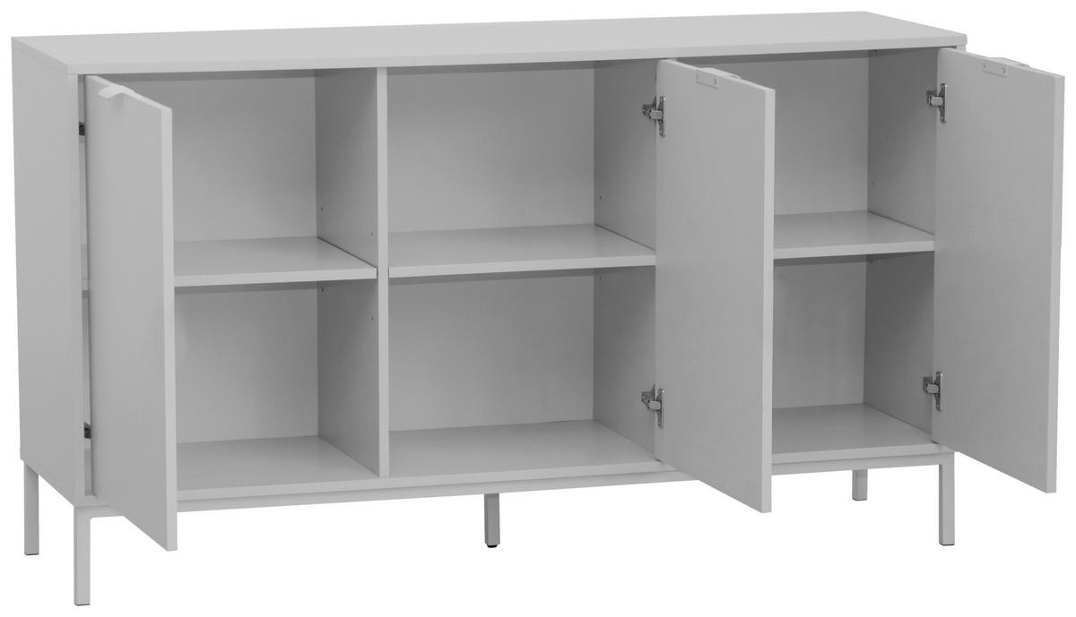 SIDEBOARD  in 140/80/40 cm  - Kaschmir, Design, Holzwerkstoff/Metall (140/80/40cm) - MID.YOU