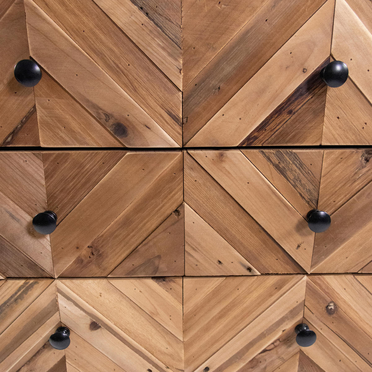 SIDEBOARD  in 63/70,5/32 cm  - Dunkelbraun/Schwarz, MODERN, Holz/Metall (63/70,5/32cm) - MID.YOU