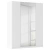 FALTTÜRENSCHRANK in Weiss  - Weiss, Holzwerkstoff (181/229/54cm) - Boxxx