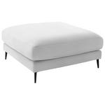 HOCKER in Textil Creme  - Creme/Schwarz, Design, Textil/Metall (120/43/90cm) - Dieter Knoll